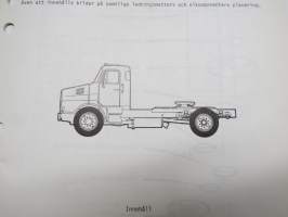 Volvo Lastvagnar Avd. 3 (37) Kopplingsschema N7 ch nr 12317- / N10 ch nr 55980- / N12 ch nr 17374 - Servicehandbok -korjaamokirjasarjan osa - kytkentäkaaviot