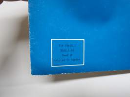 Volvo Lastvagnar Avd. 3 (37) Kopplingsschema N7 ch nr 12317- / N10 ch nr 55980- / N12 ch nr 17374 - Servicehandbok -korjaamokirjasarjan osa - kytkentäkaaviot