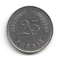25  penniä  1934