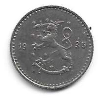 25  penniä  1935
