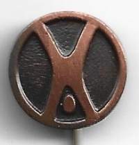 Koululiikuntaliiton (KLL) voimistelu taitomerkki pronssi - rintamerkki, neulamerkki