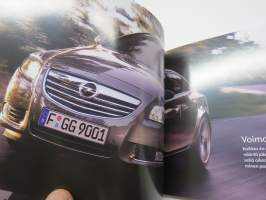 Opel Insignia, Insignia Sports Tourer 2009 -myyntiesite / sales brochure