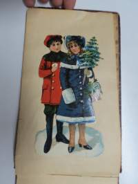 Muistokirja - Aune Heleena Ruuth (Suojaasto, Vehmaa) -muistokirja kiiltokuvineen ja  teksteineen vv. 1919-1923, runsaasti kiiltokuvia, kaikki näkyvät kohteen kuvista