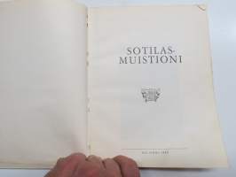 Sotilasmuistioni, M.E. 1955 -varusmiesaikaisia muistoja ja piirroksia ym. varten tarkoitettu kirja, tässä enimmäkseen piirroshahmotelmia