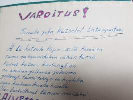 Sotilasmuistio, matruusi T.K. - Rio Del Pansio, TurLas -varusmiesaikaisia muistoja ja piirroksia ym. varten tarkoitettu kirja