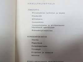 Puhelinalan ammattipiirustus