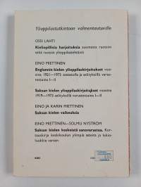 Ruotsin kielen keskeistä sanastoa