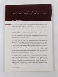 Systematic approach for value creation through innovations