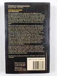 Popular culture : The metropolitan experience