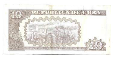 Kuuba 10 Pesos 2014  seteli