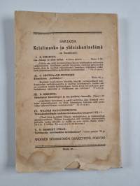 Työväenliikkeen uskontokysymys - nykyaikaisia pyrkimyksiä sen ratkaisemiseksi