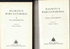Raamatun hakusanakirja I-II (Vanha testamentti ja Uusi testamentti)