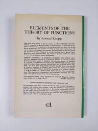 Elements of the theory of functions