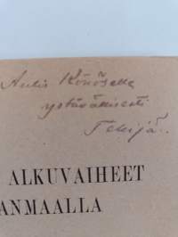 Isonjaon alkuvaiheet Pohjanmaalla (tekijän omiste)