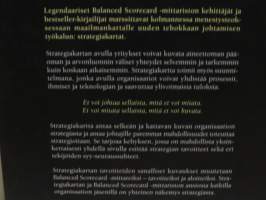 Strategiakartat - Aineettoman pääoman muuttaminen mitattaviksi tuloksiksi