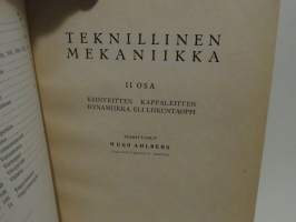 Teknillinen mekaniikka I-II