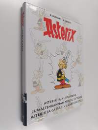 Asterix-kirjasto 6 : Asterix ja alppikukka ; Jumaltenrannan nousu ja tuho ; Asterix ja Caesarin laakeriseppele
