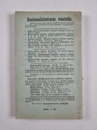 Kuwaelmia itä-suomalaisten wanhoista tawoista : Naimistavat - Kuvaelmia Itä-Suomalaisten vanhoista tavoista