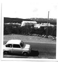 Fiat 600 -  autovalokuva valokuva 6x9 cm