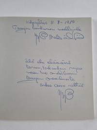 Tarujen tunturit (signeerattu, tekijän omiste)