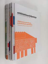 ARK vuosikerta 2016 (numerot 1-6 + arkkitehtuurikilpailuja 1 ja 4)