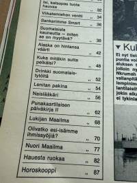 Uusi Maailma 1967 nr 2, ilmestynyt 12.1.1967, Jean Shrimpton, Suomalaista kauneutta - miten se on myytävä? Kuka pelkää Virginia Wolfia?