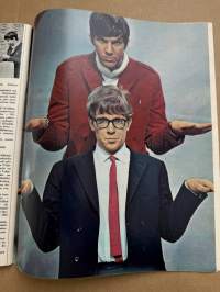 Uusi Maailma 1967 nr 2, ilmestynyt 12.1.1967, Jean Shrimpton, Suomalaista kauneutta - miten se on myytävä? Kuka pelkää Virginia Wolfia?