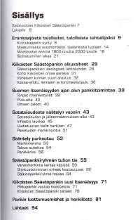 Vähäisen kunnan suuri aivoitus- Kiikoisten Säästöpankki 100 vuotta