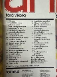 Anna 1975 nr 44, ilmestynyt 28.10.1975, Kodin ja sisustamisen erikoisnumero, Airi Westerlund, Suviranta, Sirkka Salonen