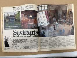 Anna 1975 nr 44, ilmestynyt 28.10.1975, Kodin ja sisustamisen erikoisnumero, Airi Westerlund, Suviranta, Sirkka Salonen