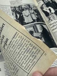 Anna 1975 nr 25-26, ilmestynyt 17.6.1975, Totuusleikissä Kirka, Silja Mellanen, Rita Hayworth, Juvan Carlos ja Sofia elivät Lapin kesäyön
