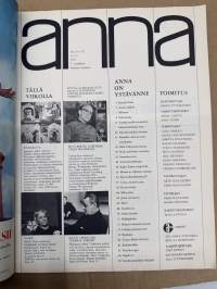 Anna 1967 nr 51-52, ilmestynyt 19.12.1967, Bertel Gardberg Irlannissa, Nimemme on käsite - Fazer, Kuka parhaiten naurattaa, Donnerin Mustaa valkoisella