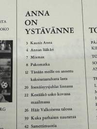 Anna 1967 nr 51-52, ilmestynyt 19.12.1967, Bertel Gardberg Irlannissa, Nimemme on käsite - Fazer, Kuka parhaiten naurattaa, Donnerin Mustaa valkoisella