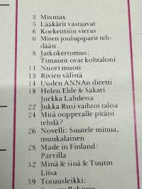 Anna 1972 nr 50, ilmestynyt 12.12.1972, Sakari Jurkka ja Helén Elde, Oy Parvilla Ab, Totuusleikki Sammy Babitzin, Joulu Isolan talossa
