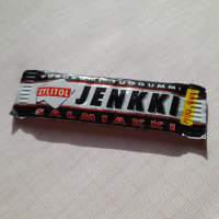 JENKKI Xylitol salmiakki  purukumipakkaus täysi avaamaton tuotepakkaus Jenkki purkka purukumi tuggummi 90 luku