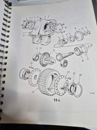 Pacer  400  &amp; super  500 motor grader parts book
