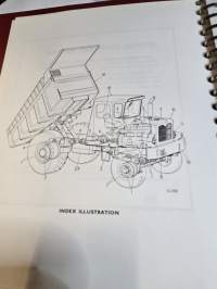 SL 340 dump truck parts book.  TP 501/ sl 3.