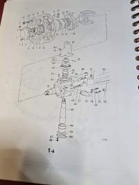 SL 340 dump truck parts book.  TP 501/ sl 3.
