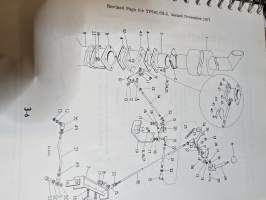 SL 340 dump truck parts book.  TP 501/ sl 3.