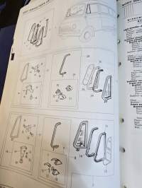 BMC light commercial vehicles type JU service parts book