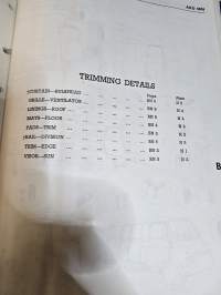 BMC light commercial vehicles type JU service parts book