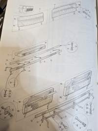 BMC light commercial vehicles type JU service parts book