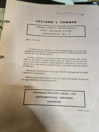 Leyland 2 tonner spare parts catalogue. 1964