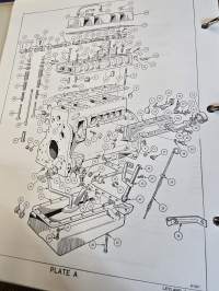 Leyland 2 tonner spare parts catalogue. 1964