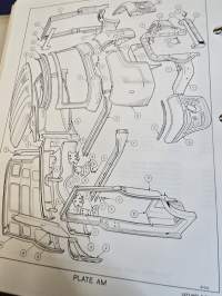 Leyland 2 tonner spare parts catalogue. 1964