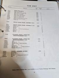 Leyland 2 tonner spare parts catalogue. 1964