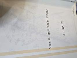 Commer 7,5 - 8 - 10 and 12 ton models parts list  1962