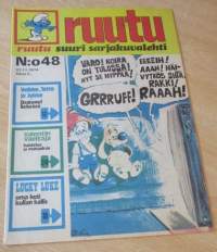 Ruutu suuri sarjakuvalehti N.o 48 27.11.1974