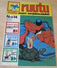 Ruutu suuri sarjakuvalehti N:o 14 3.4.1974