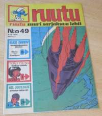 Ruutu suuri sarjakuvalehti N:o 49 4.12.1974